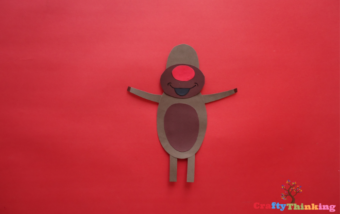 Rudolph the Red Nose Reindeer Craft