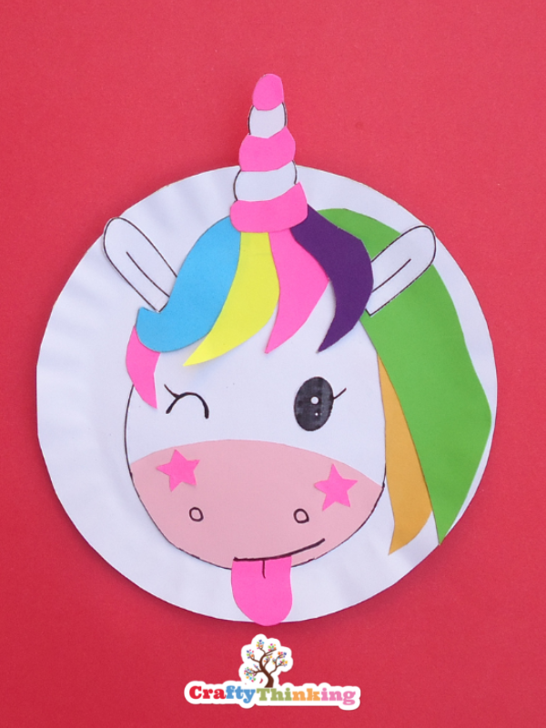 Unicorn Paper Plate Crafts for Kids