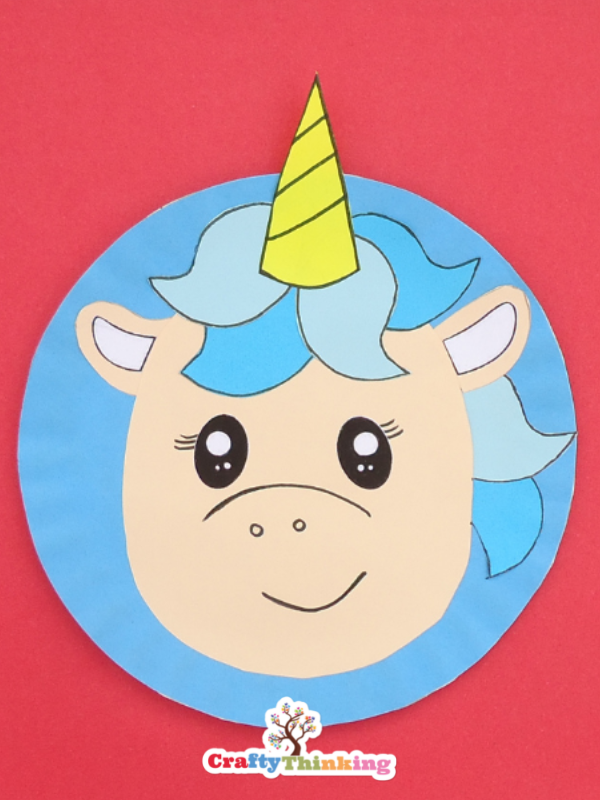Unicorn Paper Plate Crafts for Kids