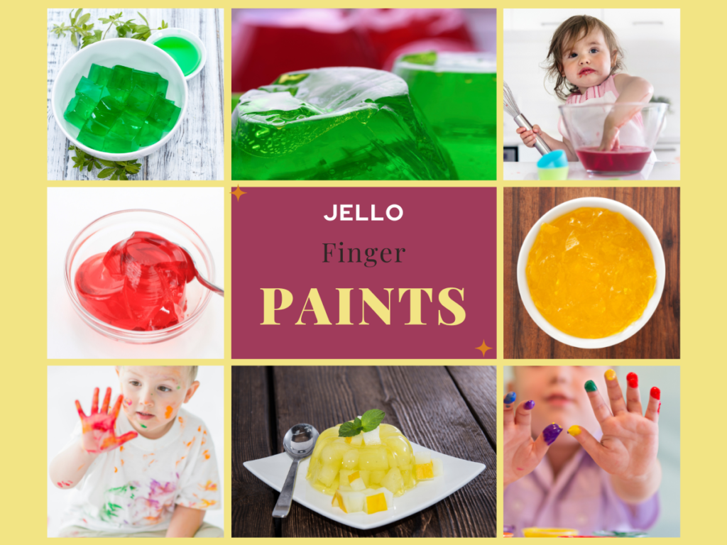 Jello Finger Paints