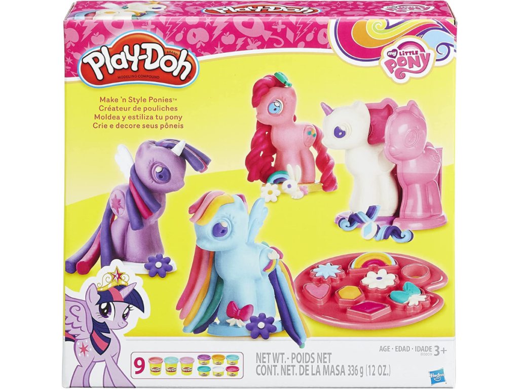 Play-Doh My Little Pony Make 'n Style Ponies (Amazon Exclusive) , Brown