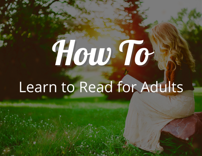 How to Learn to Read for Adults: A Comprehensive Guide