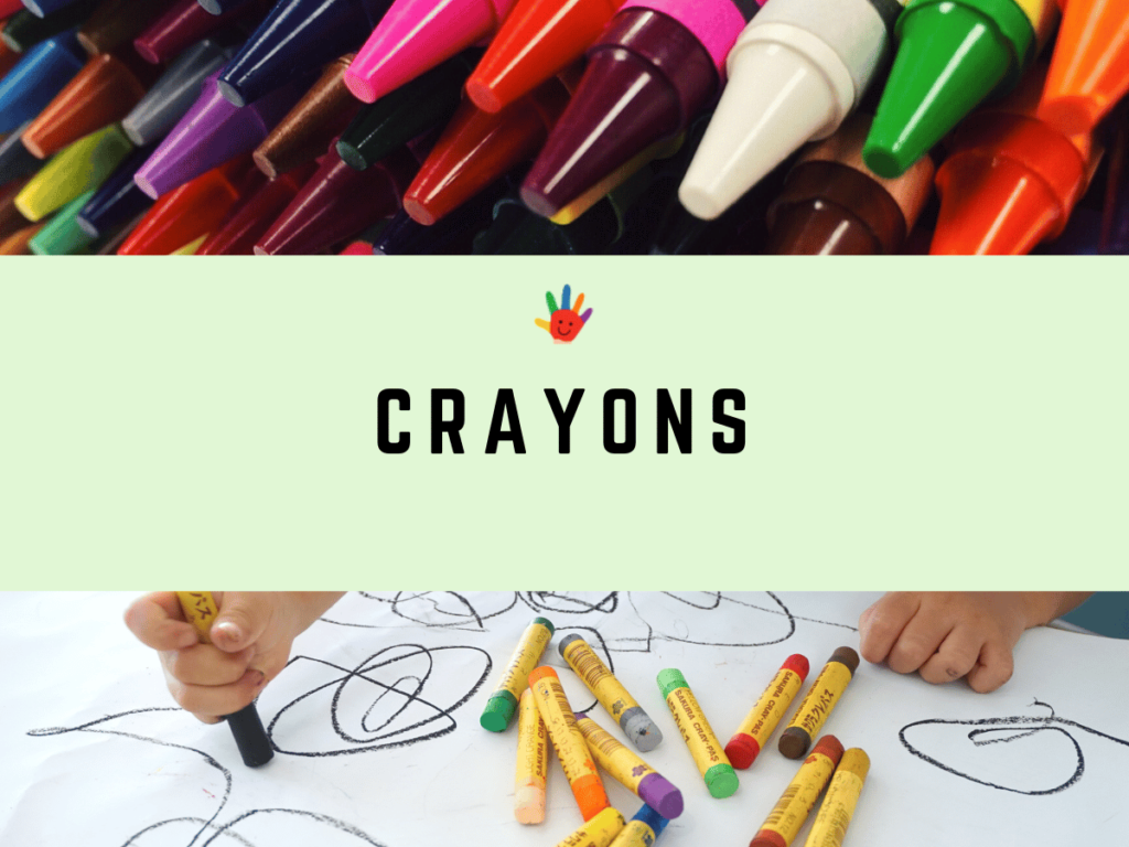 Art Supplies for Toddlers List