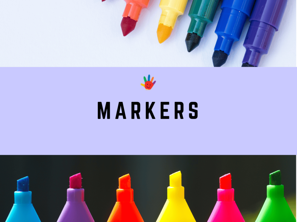 Art Supplies for Toddlers List