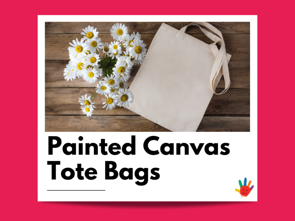Painted Canvas Tote Bags
