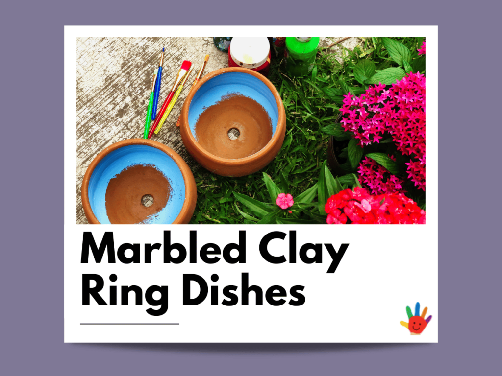 Marbled Clay Ring Dishes