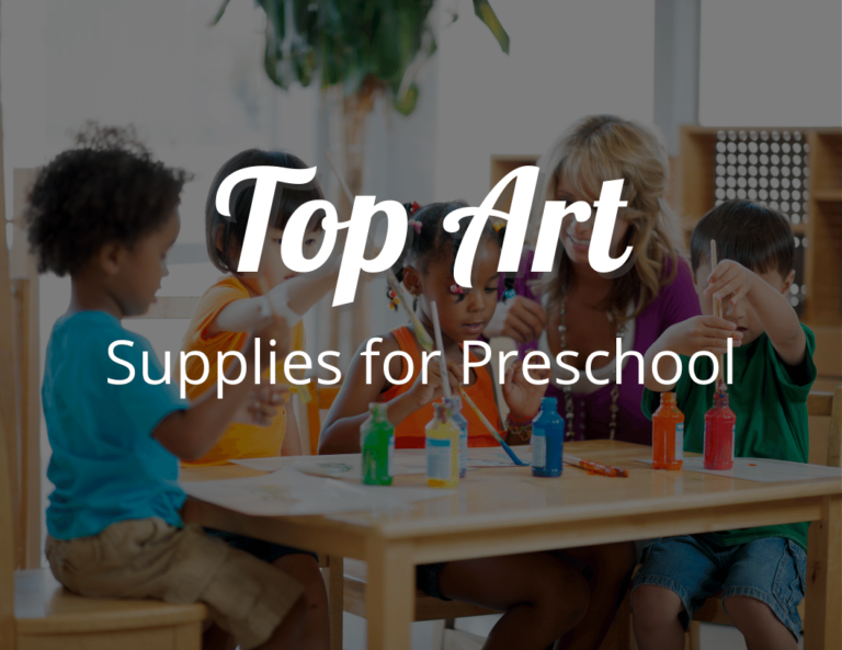 Top Art Supplies List for Preschool From Paints to Playdough
