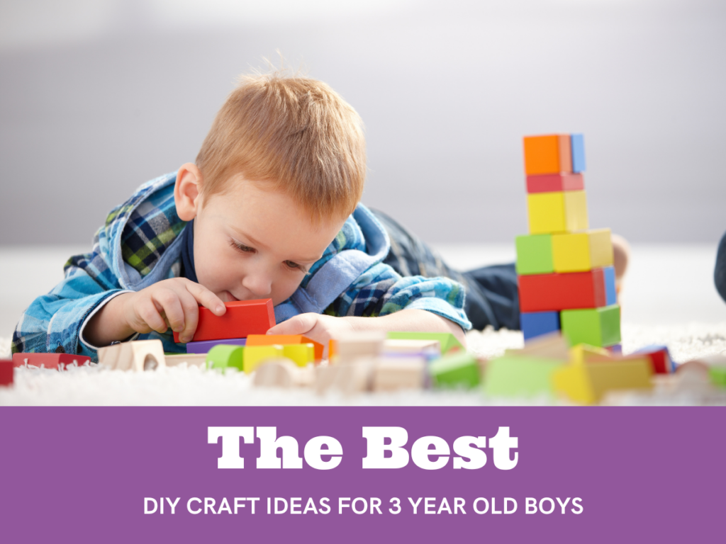 Craft Ideas for 3 Year Old Boys 