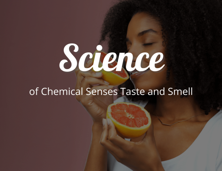 Science of The Chemical Senses Taste and Smell