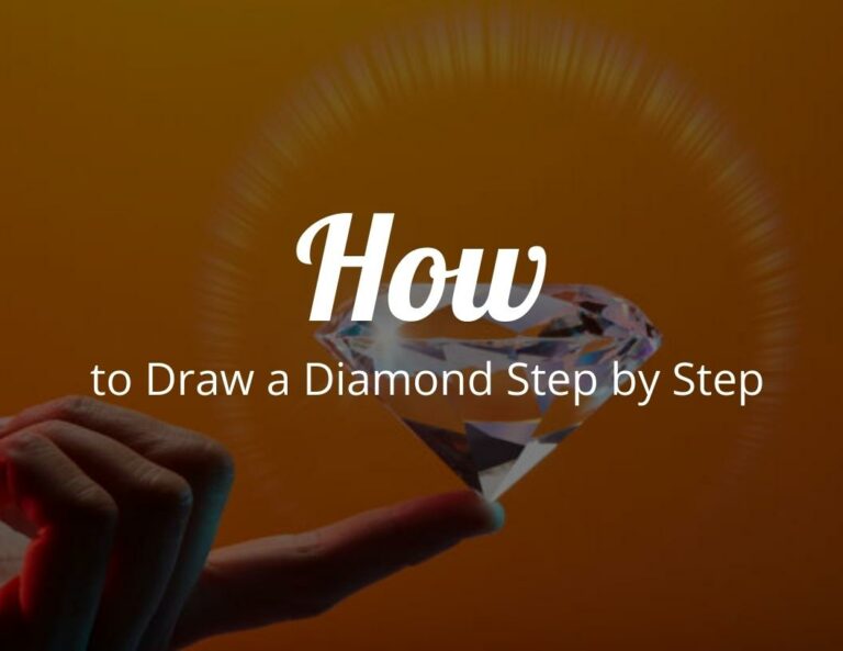 How To Draw a Diamond (Step by Step)