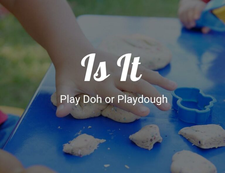 Is it Play-Doh or playdough?