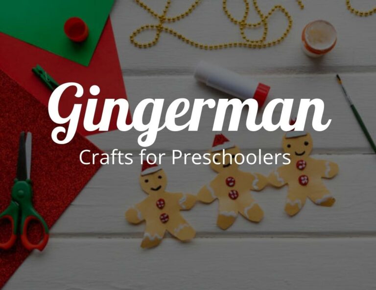 How to Make an Easy Gingerman Crafts for Preschoolers – Christmas Fun!