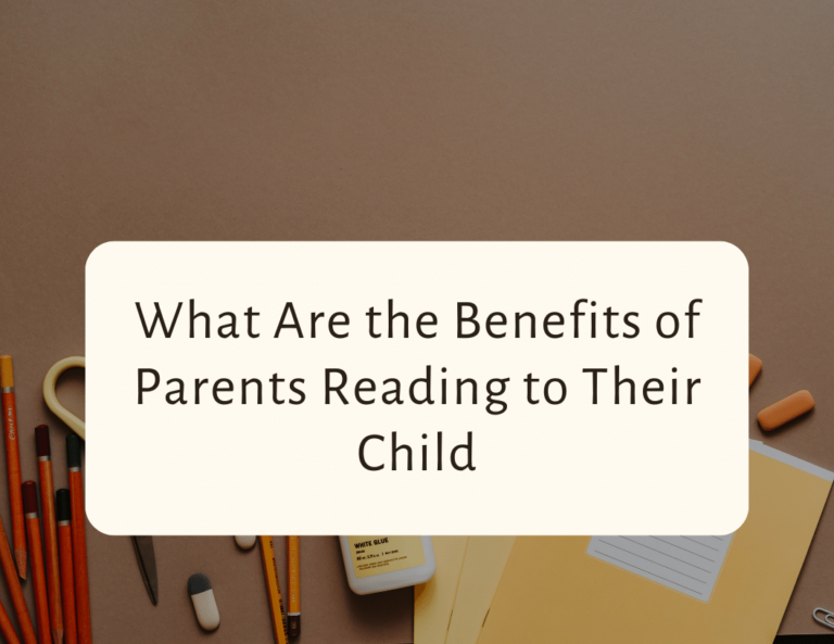 What are the benefits of parents reading to their child?