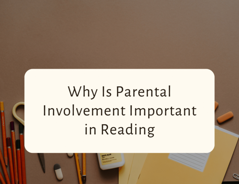 Why is parental involvement important in reading?