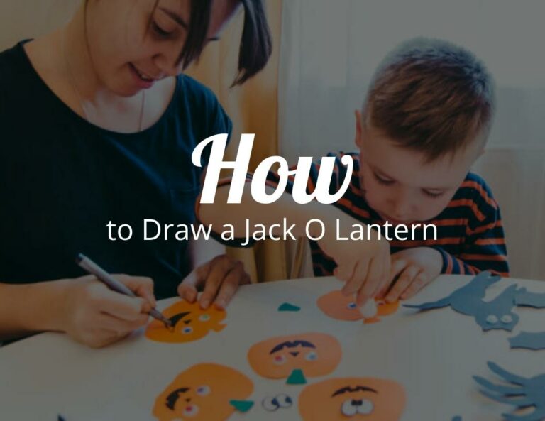 How to Draw a Jack O Lantern (Step by Step)