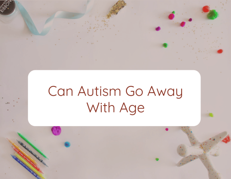 Can autism go away with age?