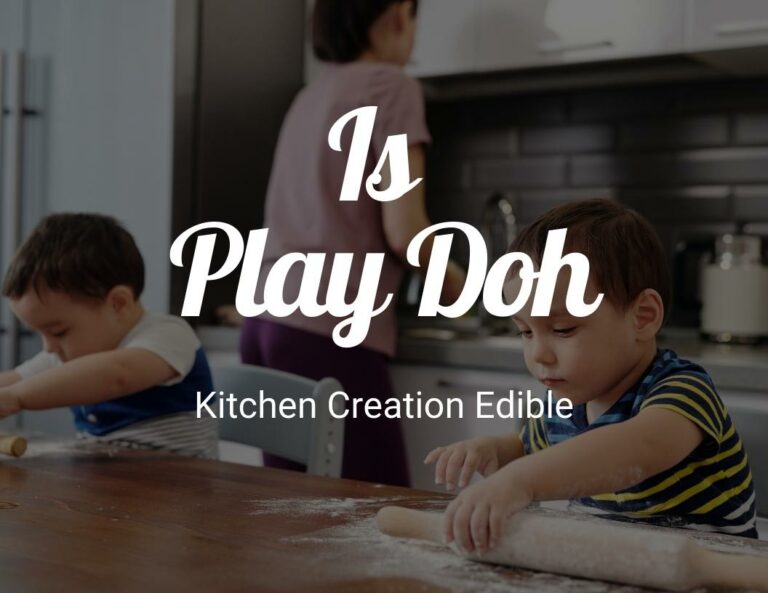 Is Play-Doh Kitchen Creation Edible?