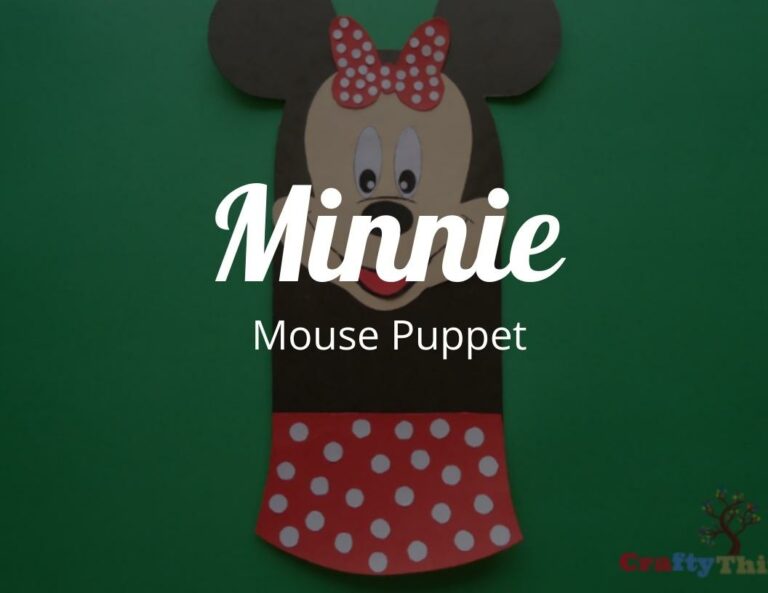 Fun Disney Crafts: Minnie Mouse Puppet