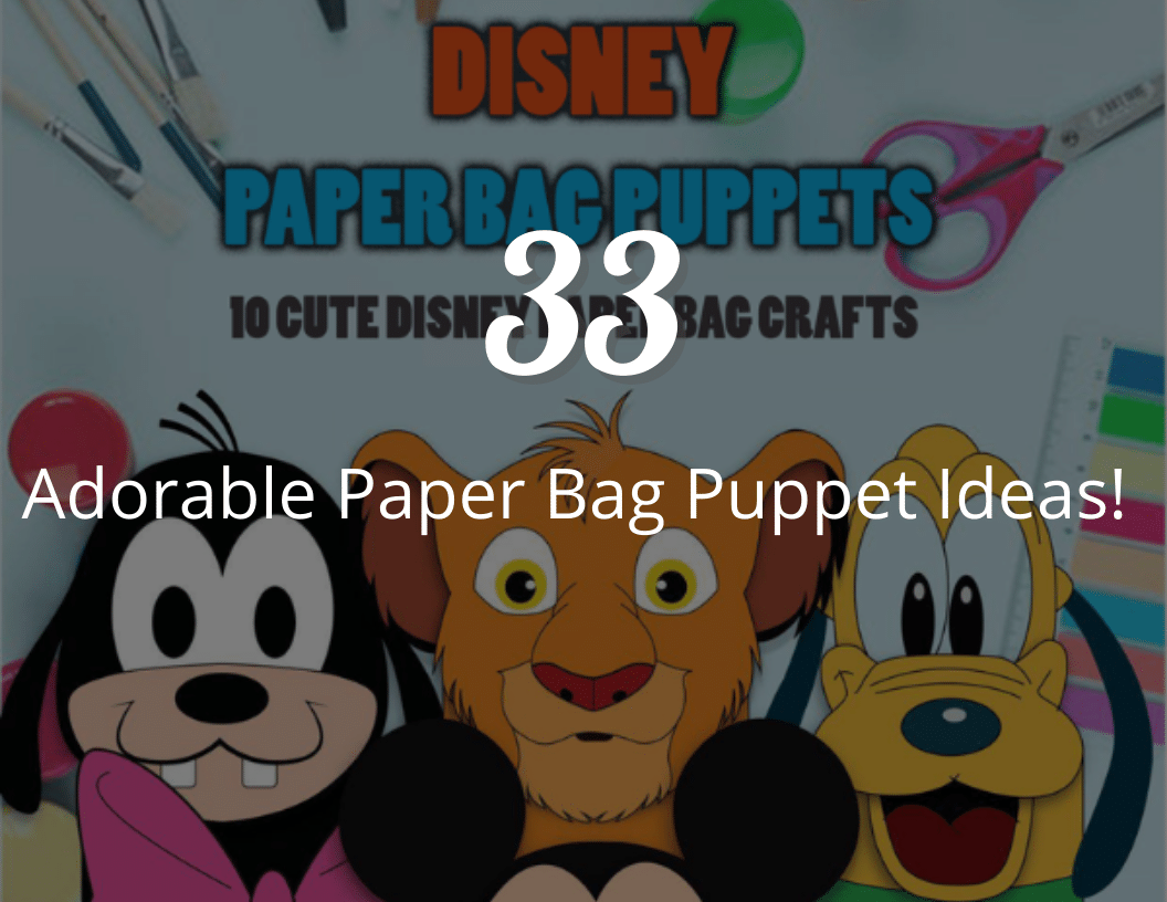 Doctor Paper Bag Puppet Craft Template - Simple Mom Project Store