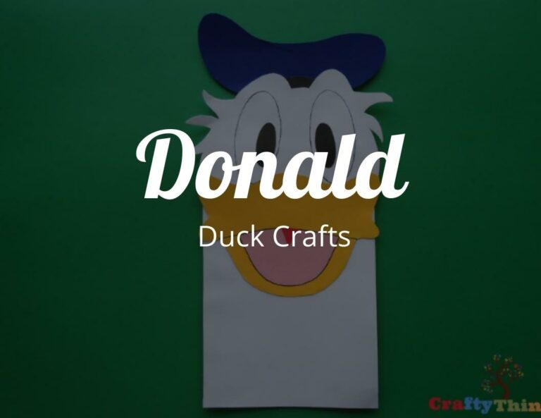 Easy Disney Crafts: Donald Duck Crafts