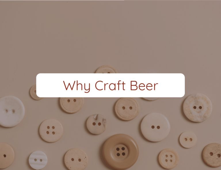 why craft beer