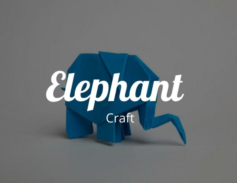 Fun Animal Crafts: Cute Elephant Craft