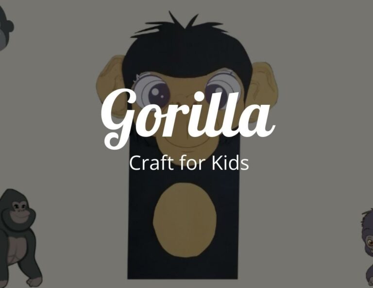Fun Animal Crafts: Gorilla Craft