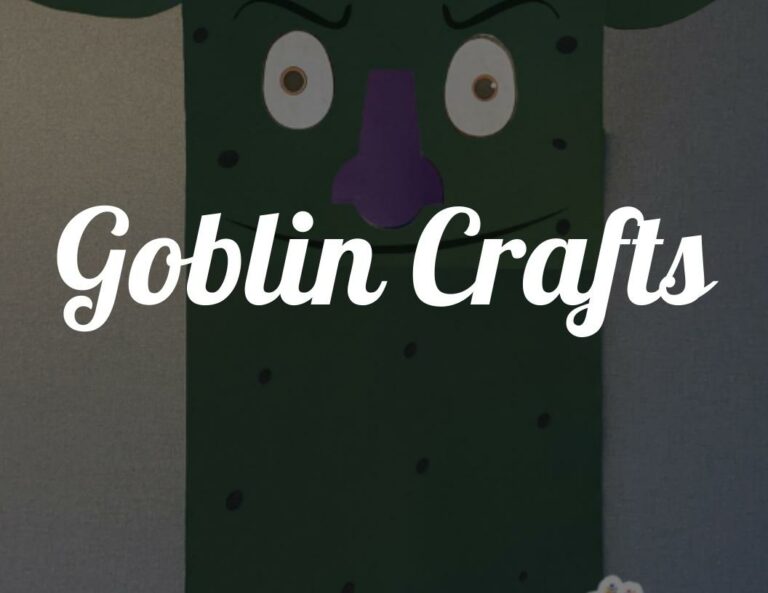 Fun Halloween Paper Crafts: Goblin Crafts