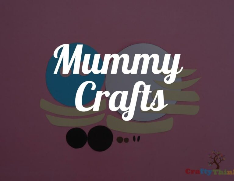 Easy Mummy Template Printable – Monster Craft for Kids