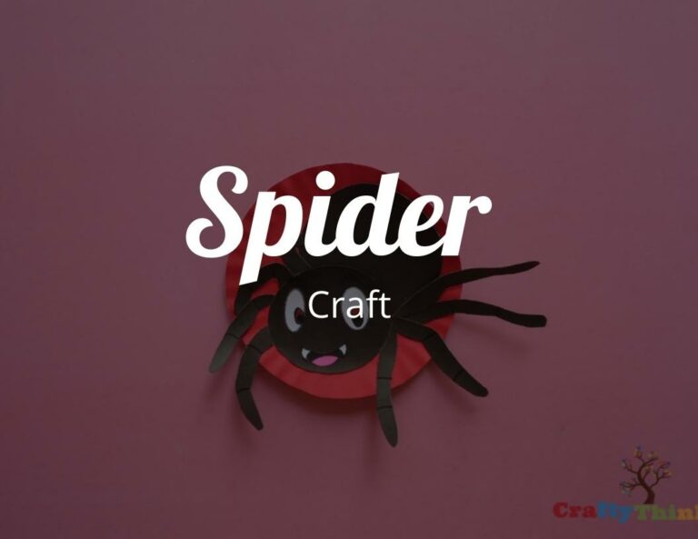 How to Make a Cute Spider Cut Out Template – Halloween Craft