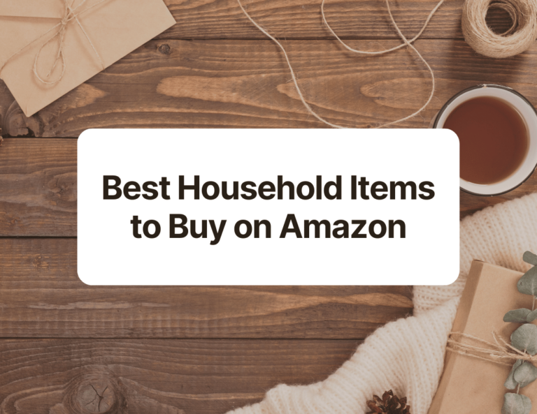 best household items to buy on amazon