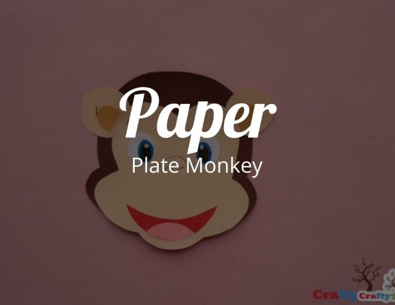 How to Create a Paper Plate Monkey Craft with Free Monkey Template