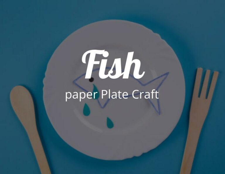 How to Create a Clown Fish Paper Plate Craft with Free Fish Template