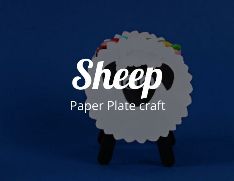 How to Create a Sheep Paper Plate Craft with Free Sheep Template
