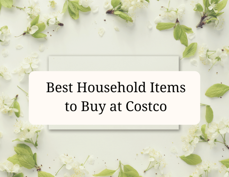 best household items to buy at costco
