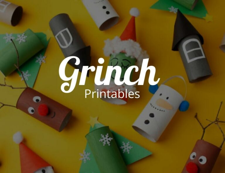 Dr. Seuss Grinch Day Ideas – Grinch Printables