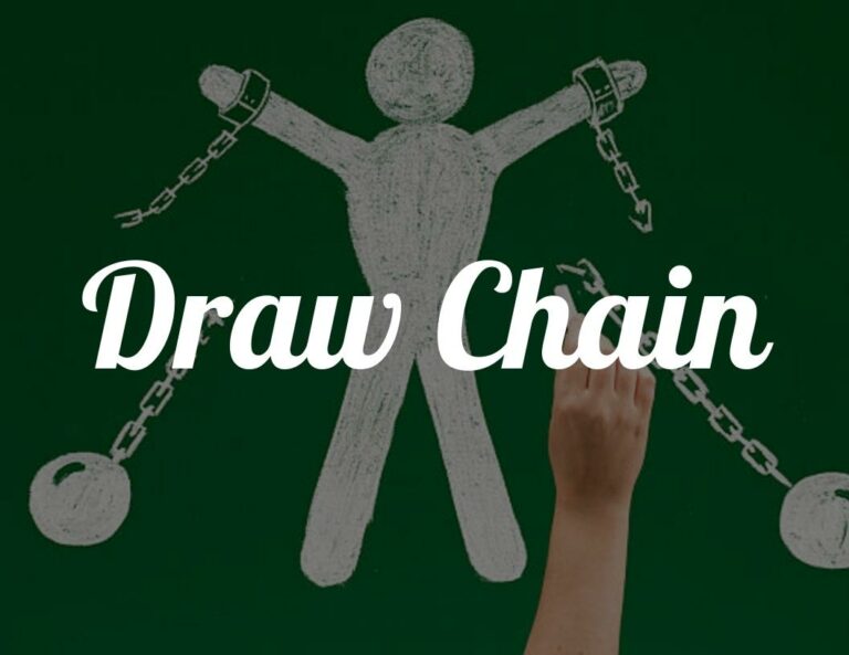 How to Draw a Chain Tutorial with Free Draw Chain Printable