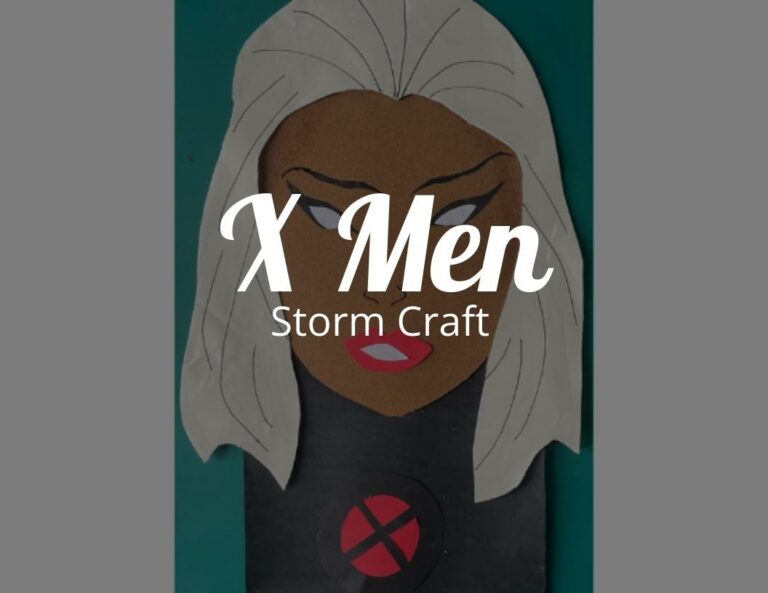 Easy Superhero Crafts – X Men Storm Printable