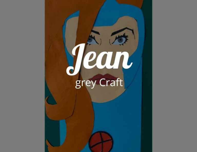 Cool Superhero Activity – X Men Printable Jean Grey Craft