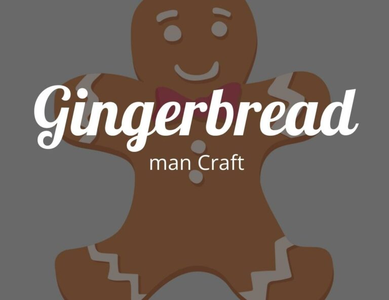DIY Holiday Crafts: Gingerbread Man Craft