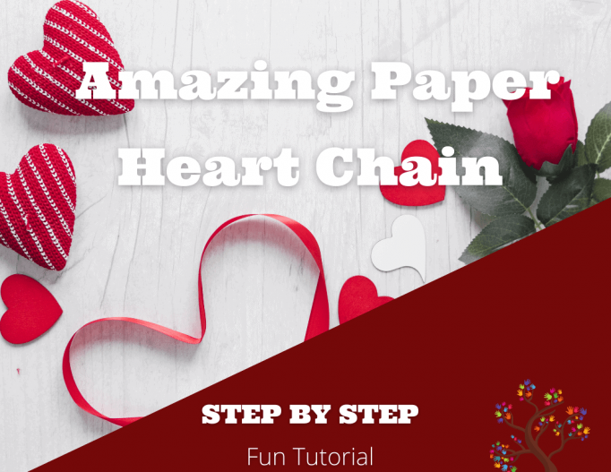 Amazing Paper Heart Chain