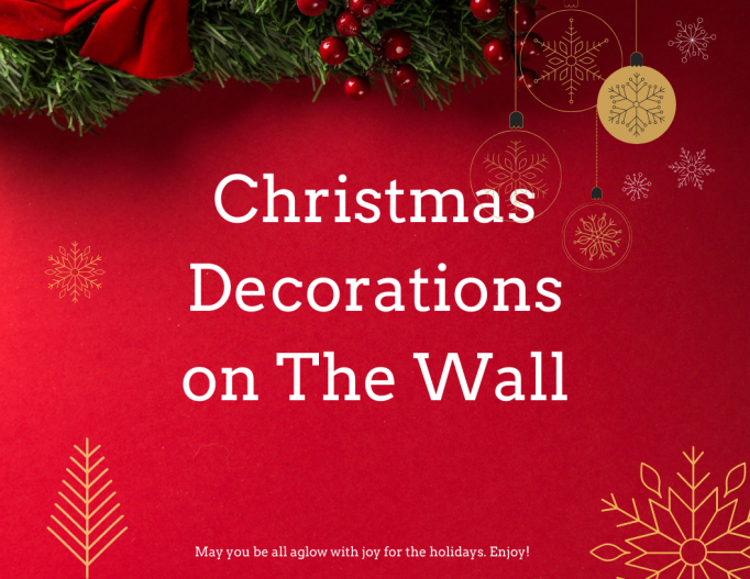 Christmas Decoration on The Wall