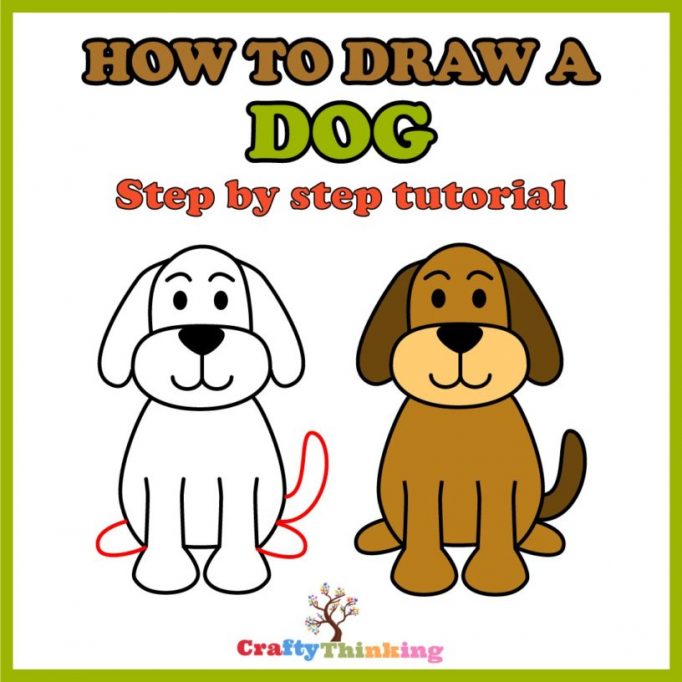 How To Draw A Dog
